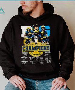 2023 2024 Michigan Wolverines Big Ten Football Champions Signatures Shirt, hoodie, sweater, long sleeve and tank top 2023 2024 Michigan Wolverines Big Ten Football Champions Signatures Shirt