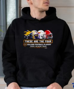 2023 2024 these are the four College football playoff shirt