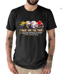 2023 2024 these are the four College football playoff shirt