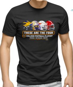 2023 2024 these are the four College football playoff shirt