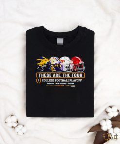 2023 2024 these are the four College football playoff shirt