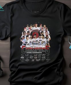 2023 ALCS American League Champions Arizona Diamondbacks Signature T Shirt
