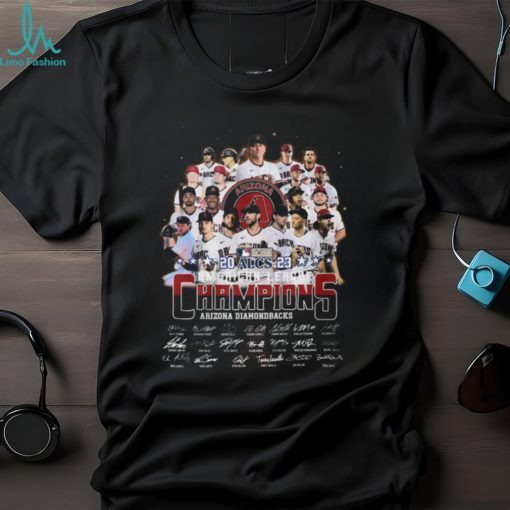2023 ALCS American League Champions Arizona Diamondbacks Signature T Shirt