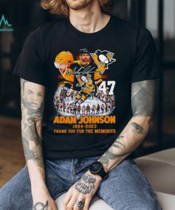 2023 Adam Johnson Pittsburgh Penguins 1994 2023 thank you for the memories shirt