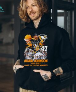 2023 Adam Johnson Pittsburgh Penguins 1994 2023 thank you for the memories shirt