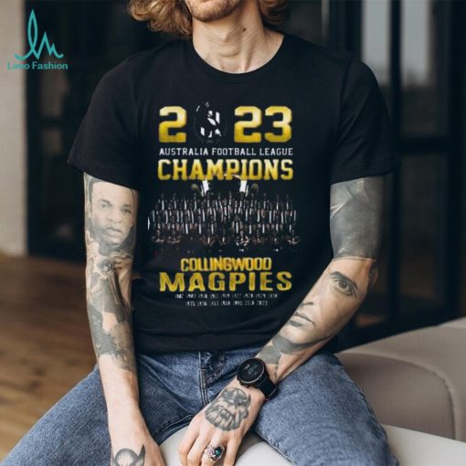 2023 Australia Football League Champions Collingwood Magpies Unisex T Shirt