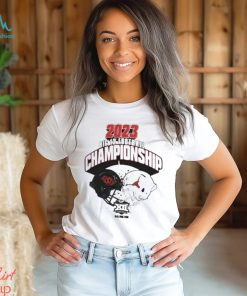2023 Big 12 Football Championship Oklahoma State Cowboys Vs Texas Longhorns Helmet Head To Head Unisex T Shirt