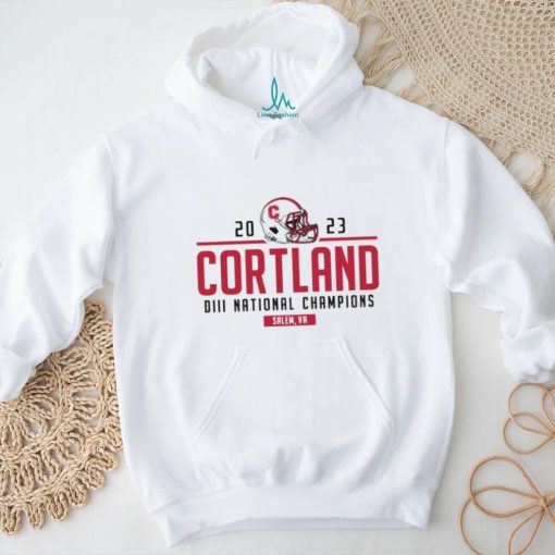 2023 Cortland Football NCAA DIII Stagg Bowl National Champions Shirt