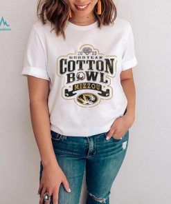 2023 Cotton Bowl Mizzou gold sst shirt