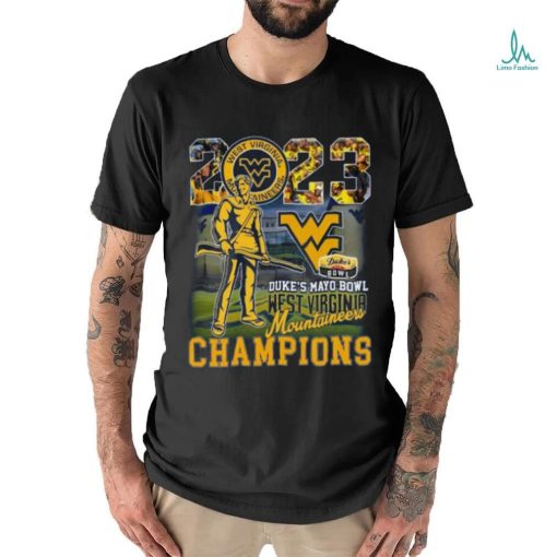 2023 Duke’s Mayo Bowl Champions West Virginia Mountaineers Shirt