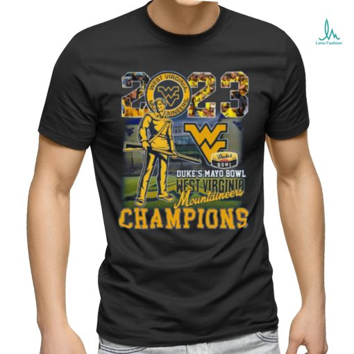 2023 Duke’s Mayo Bowl Champions West Virginia Mountaineers Shirt