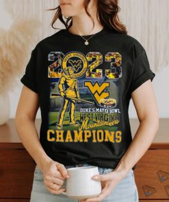 2023 Duke’s Mayo Bowl Champions West Virginia Mountaineers Shirt