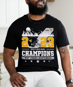 2023 Duke’s Mayo Bowl Champions West Virginia Mountaineers Skyline shirt