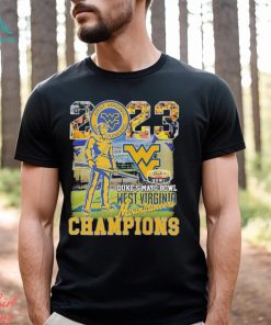 2023 Duke’s Mayo Bowl West Virginia Mountaineers Champions Shirt