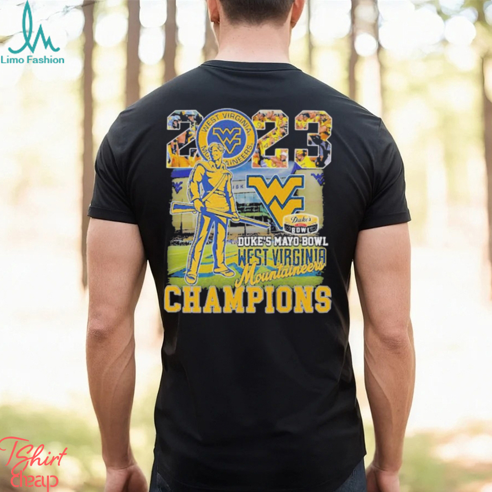2023 Duke’s Mayo Bowl West Virginia Mountaineers Champions Shirt 2023 Duke’s Mayo Bowl West Virginia Mountaineers Champions Shirt