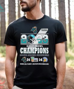 2023 Easypost Hawai’i Bowl Champions Coastal Carolina Chanticleers 24 14 Shirt