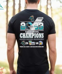 2023 Easypost Hawai’i Bowl Champions Coastal Carolina Chanticleers 24 14 Shirt