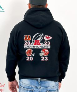 2023 Final Score AFC Championship Cincinnati Bengals vs. Kansas City Chiefs Shirt