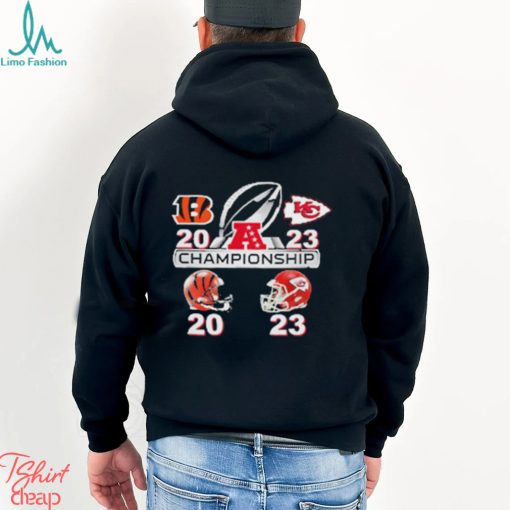 2023 Final Score AFC Championship Cincinnati Bengals vs. Kansas City Chiefs Shirt