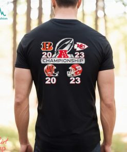 2023 Final Score AFC Championship Cincinnati Bengals vs. Kansas City Chiefs Shirt