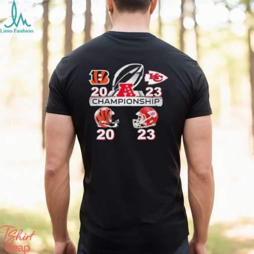 2023 Final Score AFC Championship Cincinnati Bengals vs. Kansas City Chiefs Shirt