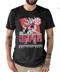 2023 Football Southeastern Conference Champions Alabama Crimson Tide shirt