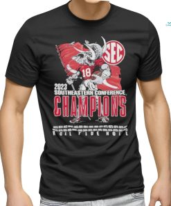 2023 Football Southeastern Conference Champions Alabama Crimson Tide shirt