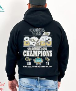2023 Gasparilla Bowl Champions Georgia Tech Yellow Jackets 30 17 UCF Shirt, hoodie, sweater, long sleeve and tank top 2023 Gasparilla Bowl Champions Georgia Tech Yellow Jackets 30 17 UCF Shirt