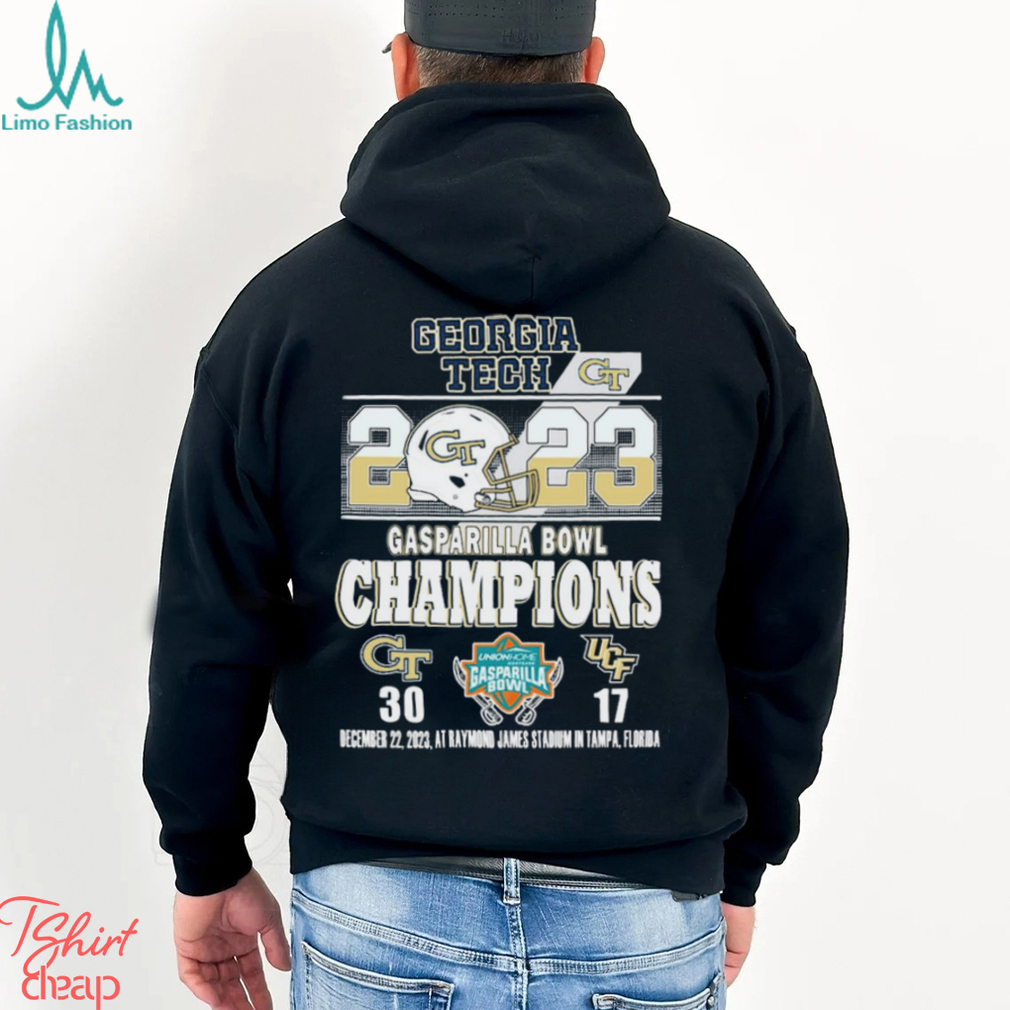 2023 Gasparilla Bowl Champions Georgia Tech Yellow Jackets 30 17 UCF Shirt 2023 Gasparilla Bowl Champions Georgia Tech Yellow Jackets 30 17 UCF Shirt