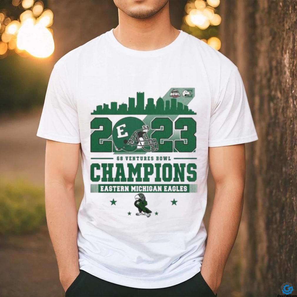2023 Go Ventures Bowl Champions Eastern Michigan Eagles Shirt 2023 Go Ventures Bowl Champions Eastern Michigan Eagles Shirt
