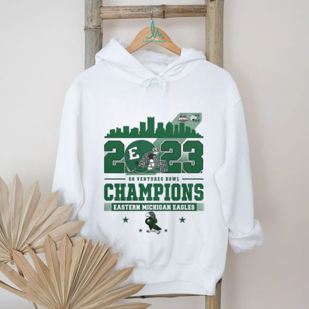 2023 Go Ventures Bowl Champions Eastern Michigan Eagles Shirt 2023 Go Ventures Bowl Champions Eastern Michigan Eagles Shirt
