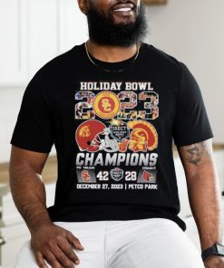 2023 Holiday Bowl Champions USC Trojans T Shirt