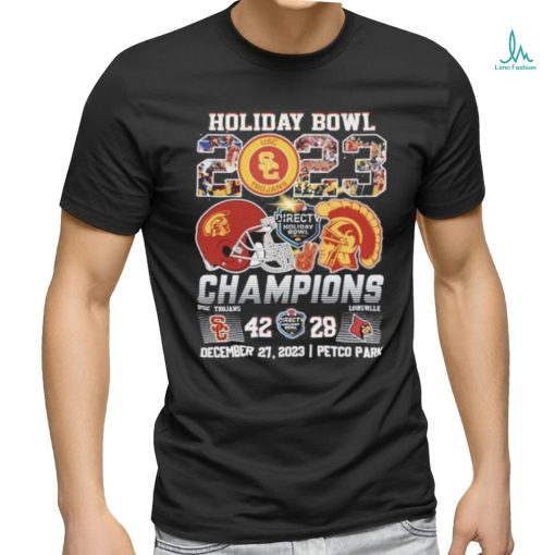 2023 Holiday Bowl Champions USC Trojans T Shirt