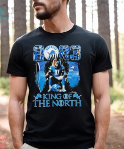 2023 King Of The North Detroit Lions Champions Shirt