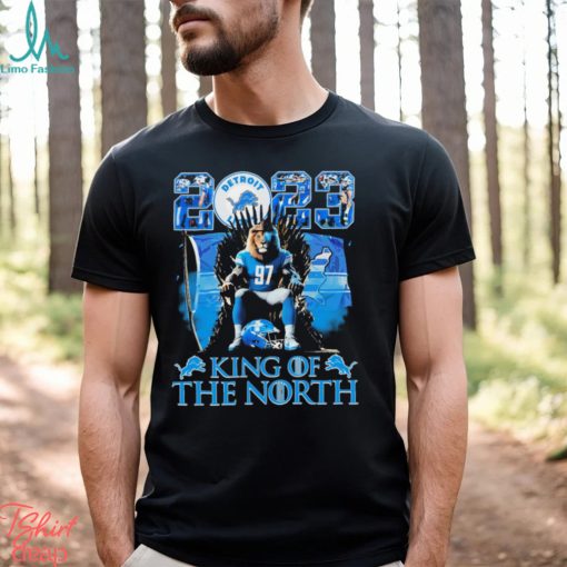 2023 King Of The North Detroit Lions Champions Shirt