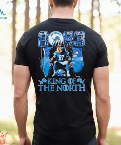 2023 King Of The North Detroit Lions Champions Shirt