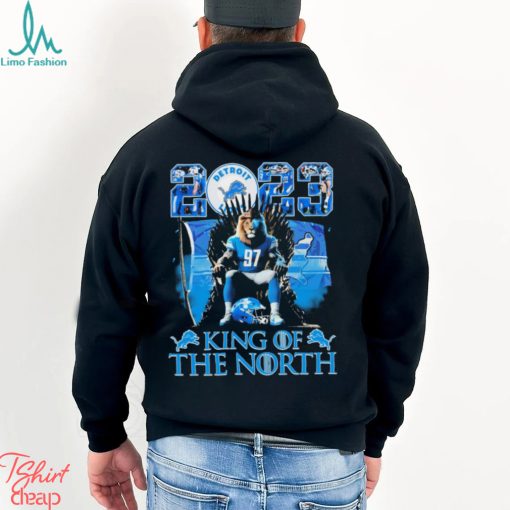 2023 King Of The North Detroit Lions Champions Shirt