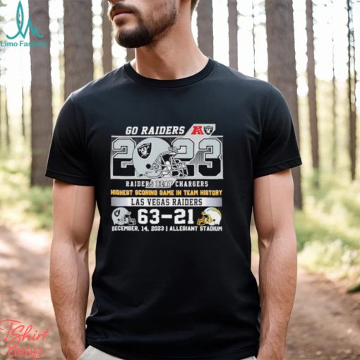 2023 Las Vegas Raiders Beat Changers T Shirt