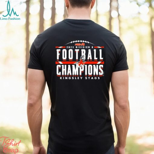 2023 Mhsaa Division 6 Football Champions Kingsley Stags Shirt