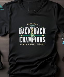 2023 Mhsaa Division 7 Football Champions Lumen Christi Titans Shirt