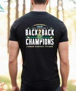 2023 Mhsaa Division 7 Football Champions Lumen Christi Titans Shirt