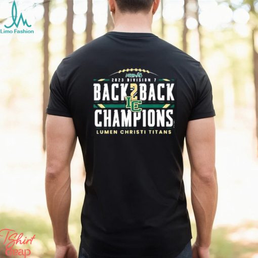 2023 Mhsaa Division 7 Football Champions Lumen Christi Titans Shirt