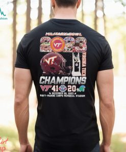 2023 Military Bowl Champions Virginia Tech Football 41 20 Tulane Shirt