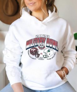 2023 Military Bowl Tulane Green Wave Vs Virginia Tech Dueling Matchup Shirt, hoodie, sweater, long sleeve and tank top 2023 Military Bowl Tulane Green Wave Vs Virginia Tech Dueling Matchup Shirt
