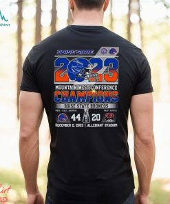 2023 Mountain West Conference Boise State Broncos 44 – 20 UNLV Rebels December 2, 2023 Allegiant Stadium T Shirt