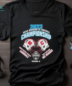 2023 NCAA Football Divisions III Championship Cortland vs North Central Finals Stagg Bowl Shirt+