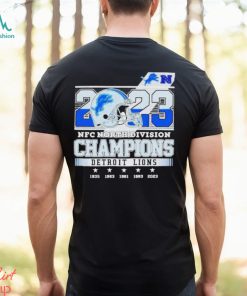 2023 NFC North Division Champions Detroit Lions Shirt
