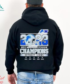 2023 NFC North Division Champions Detroit Lions Shirt