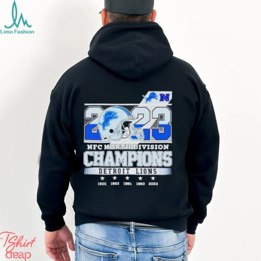 2023 NFC North Division Champions Detroit Lions Shirt