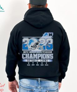 2023 NFC North Division Champions Detroit Lions new T Shirt